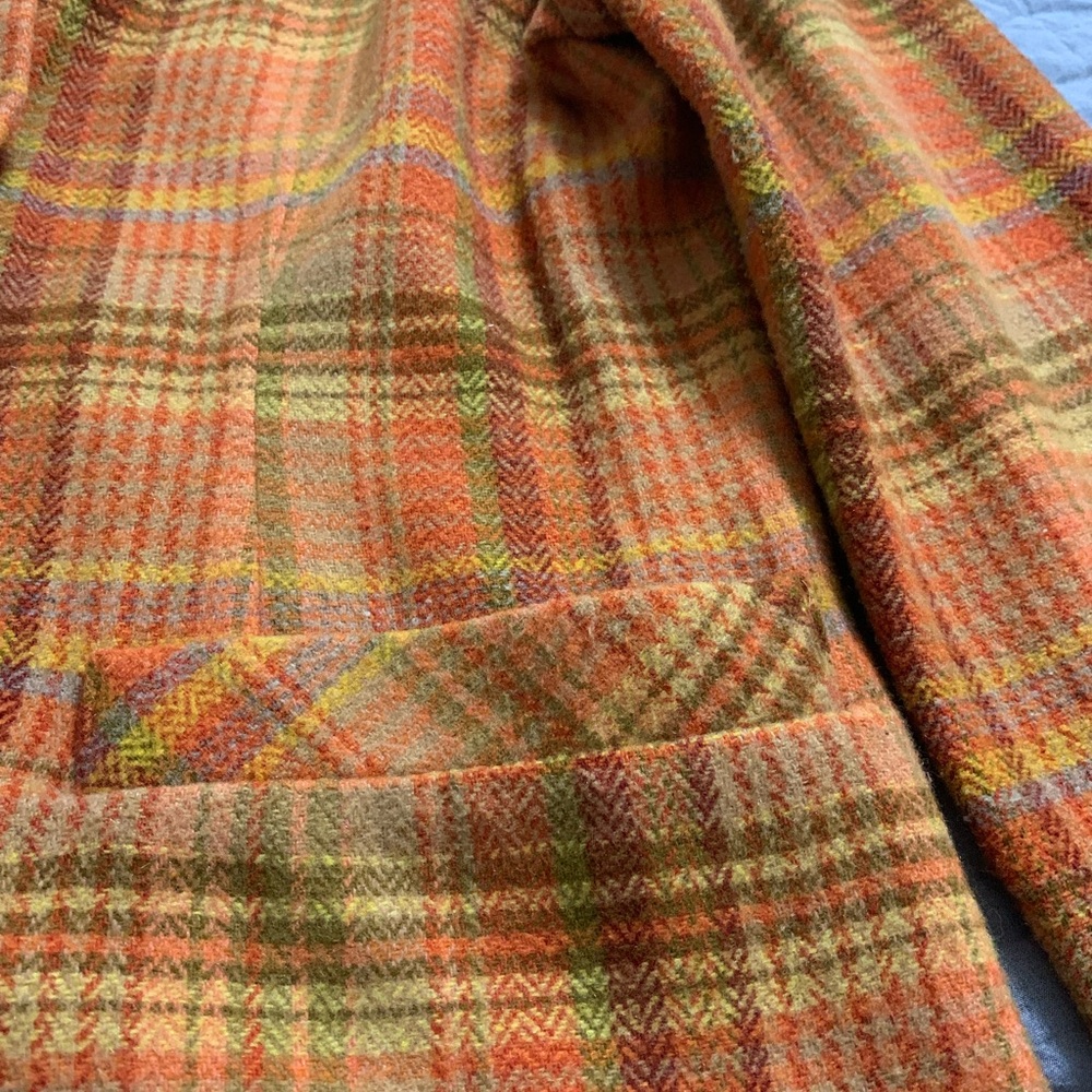 Plaid Button-Up Jacket - Picture 6 of 8